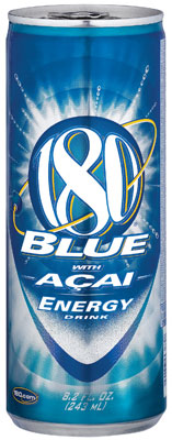 New Super Energy Drink 180 Blue with Acai